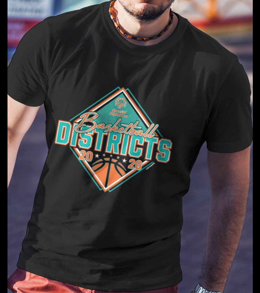 Special Olympics 2026 Basketball Districts T-Shirt