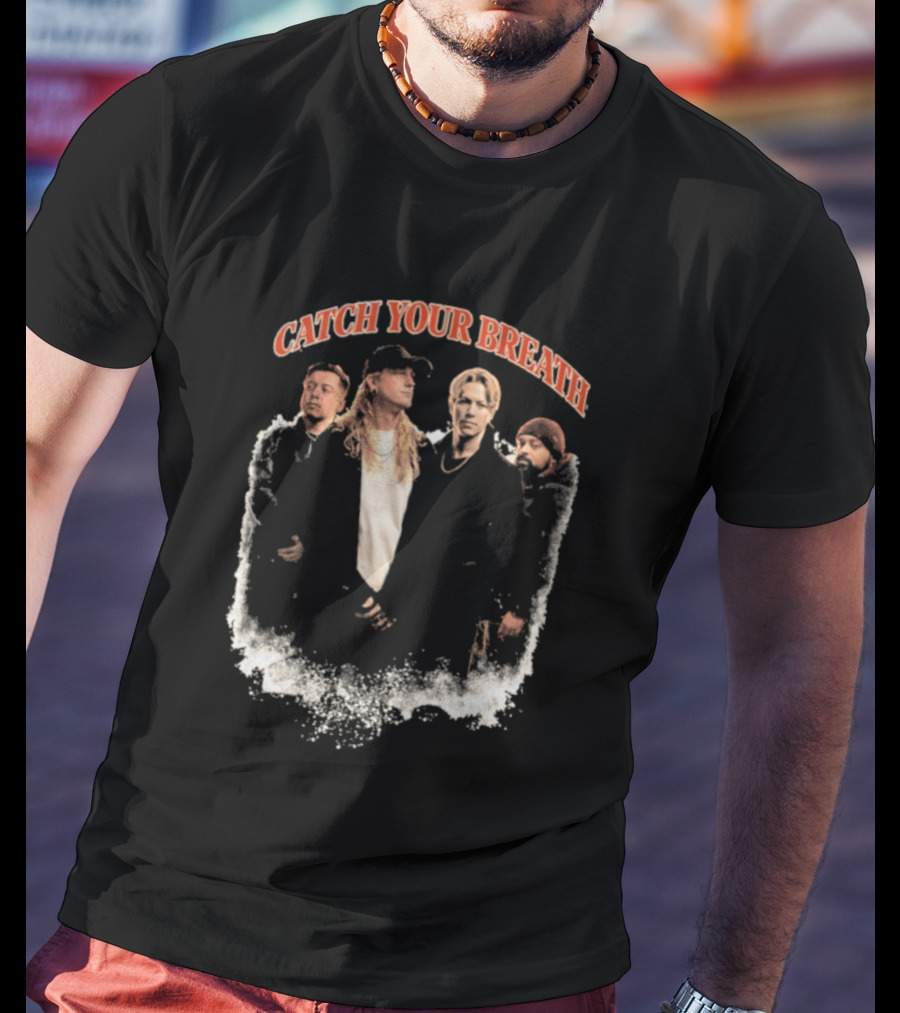 Catch Your Breath Vintage 90s Band Aesthetic T-Shirt