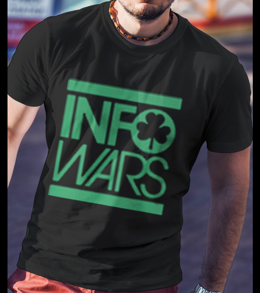 Infowars Shamrock St Patrick's Day T-Shirt