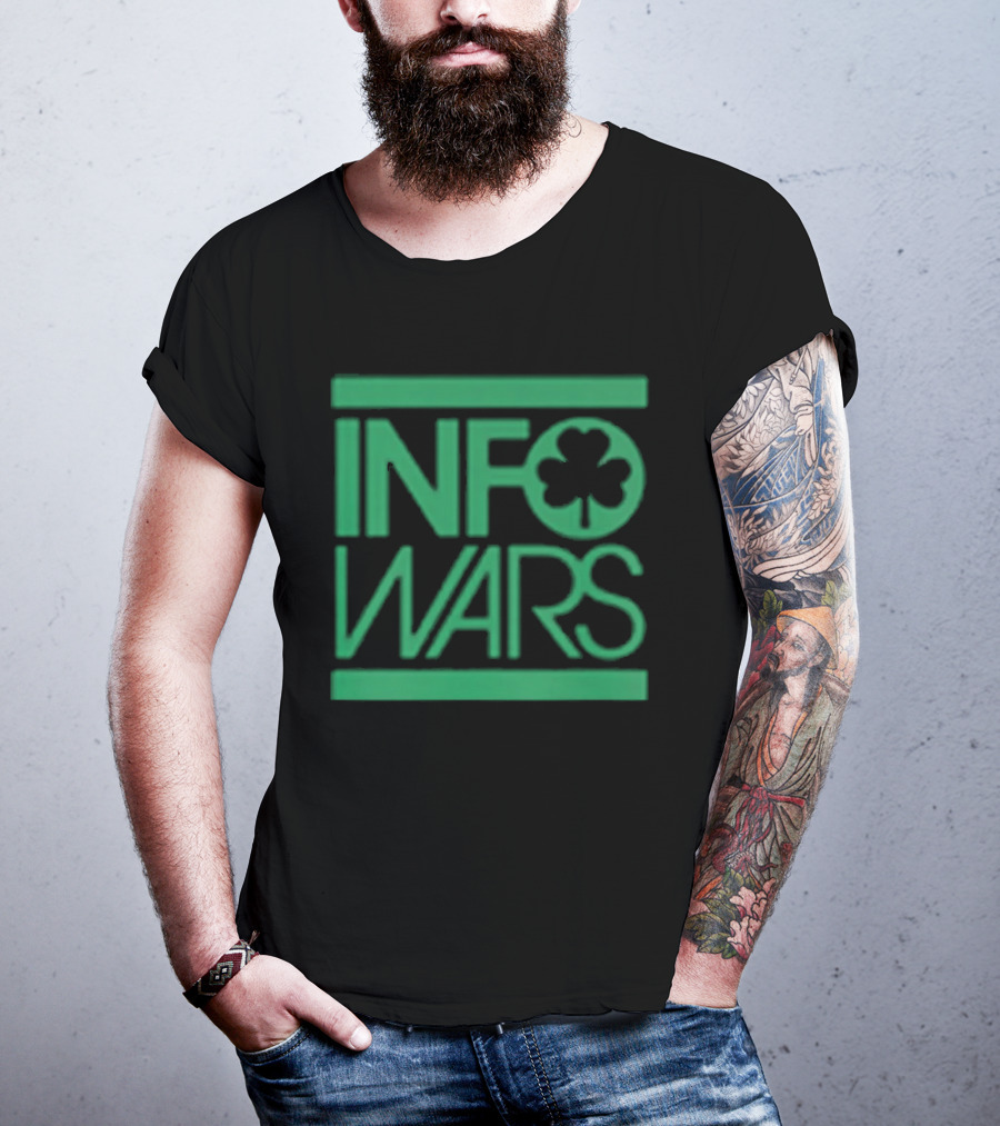 Infowars Shamrock St Patrick's Day T-Shirt