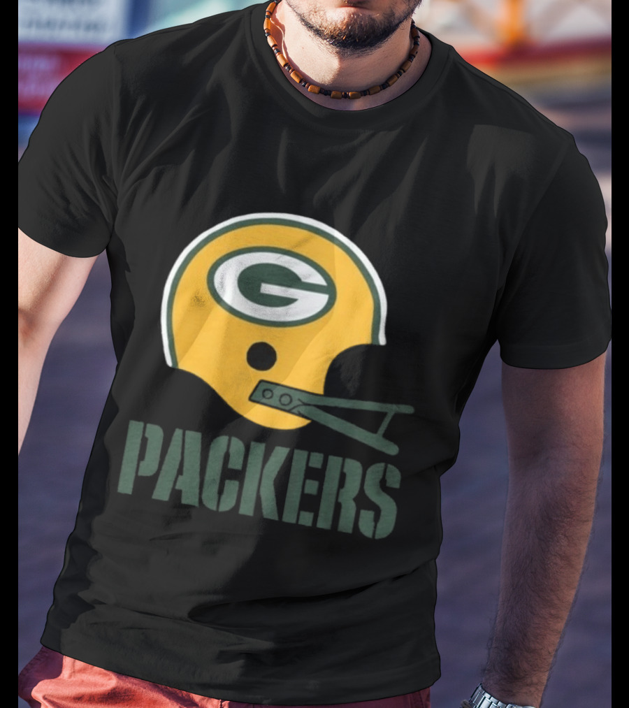 Green Bay Packers Helmet G Icon Packers T-Shirt