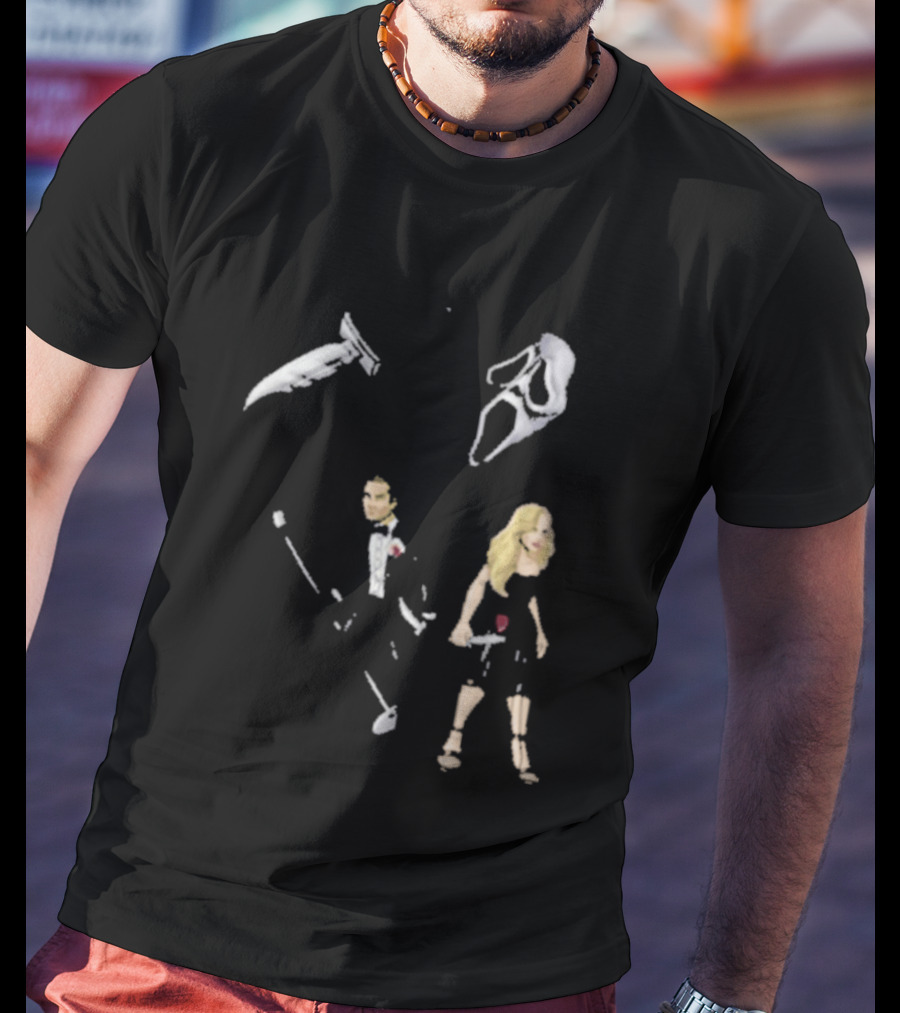 Ice Nine Kills McKenna Grace Horror Collaboration With Knives And Masks T-Shirt