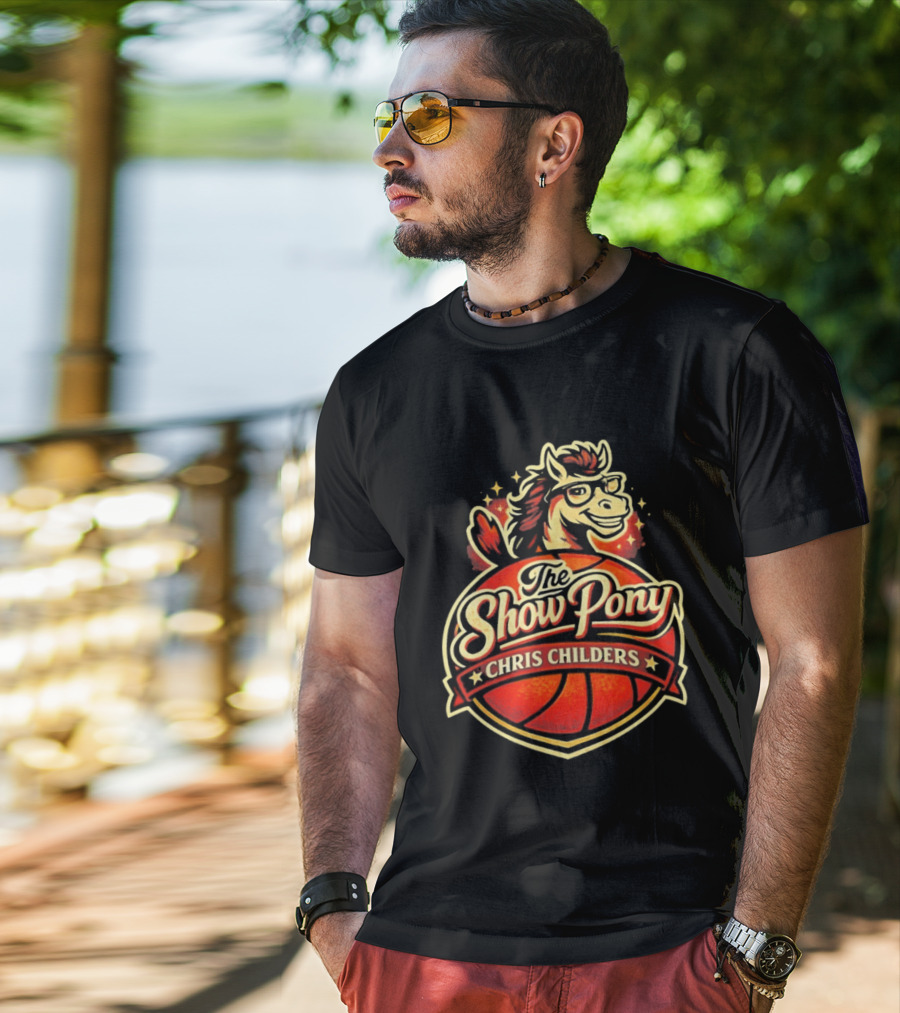 The Show Pony Chris Childers Basketball T-Shirt