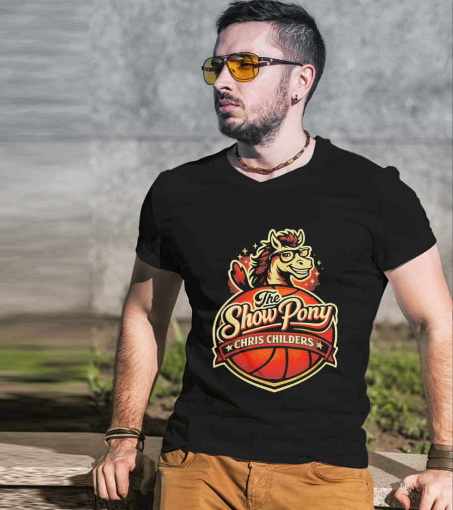 The Show Pony Chris Childers Basketball T-Shirt