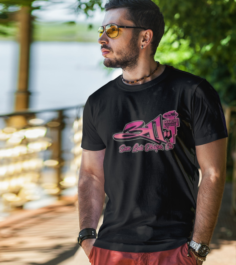 311 March 3rd 2026 San Luis Obispo CA Event T-Shirt