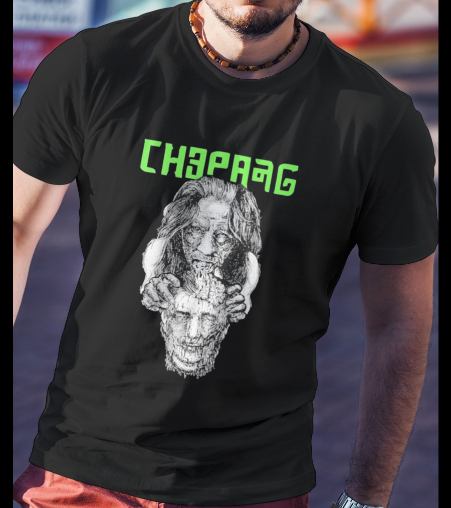 Chepang Chepang Horror Face T-Shirt