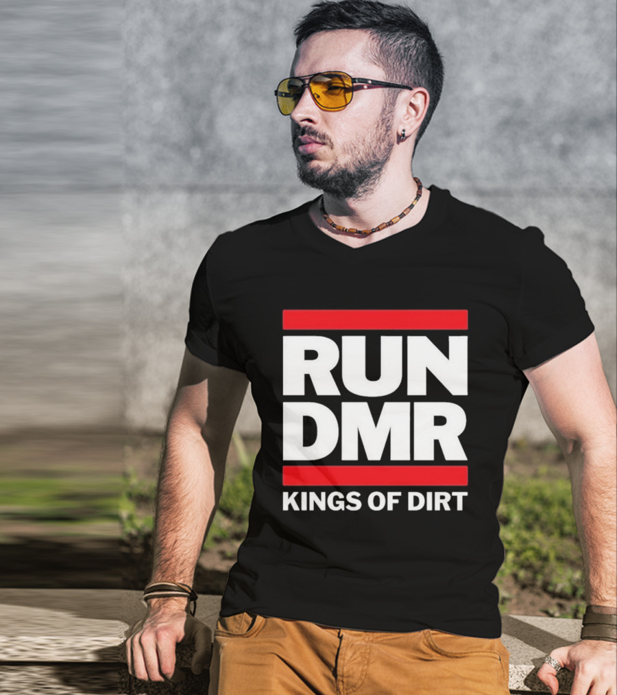 RUN DMR Kings Of Dirt Moto BMX Enthusiasts T-Shirt