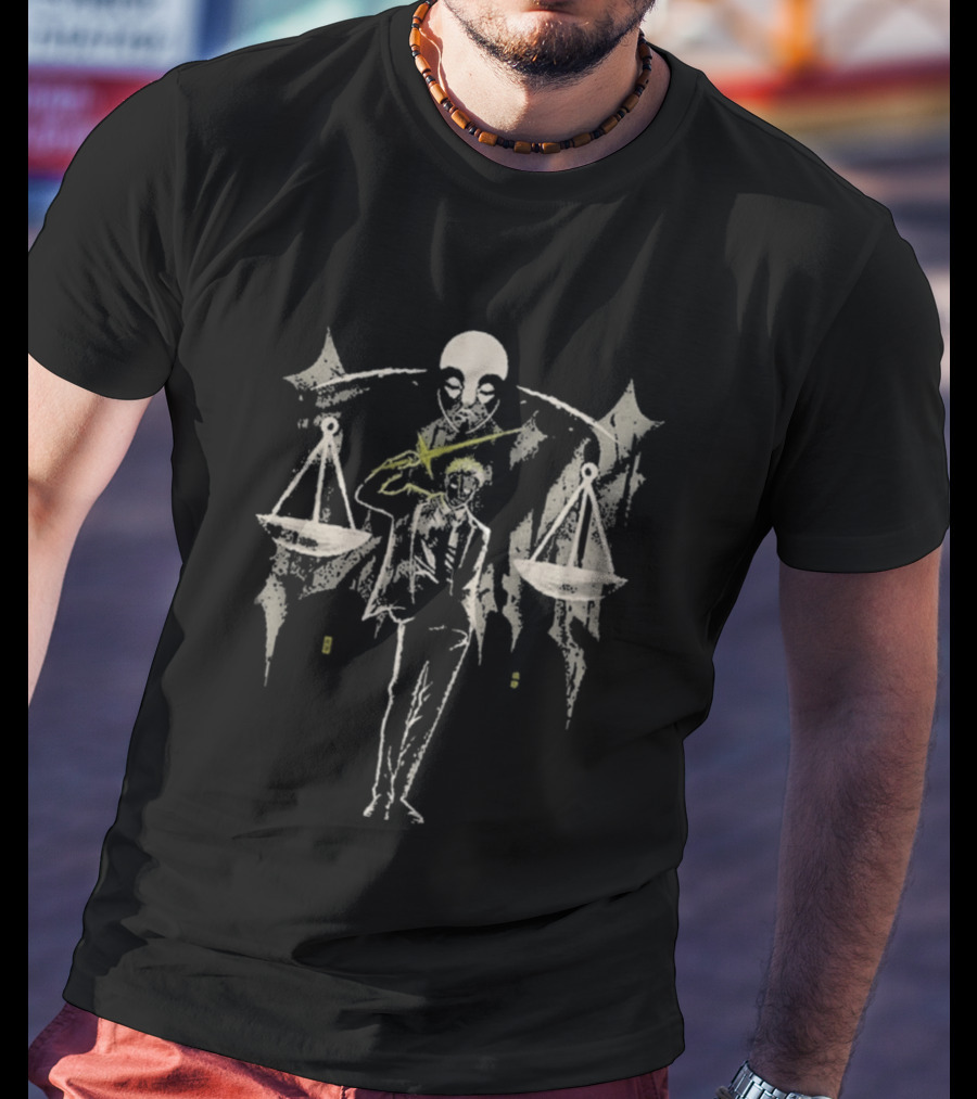 Higuruma Aesthetics Scales Of Justice Verdict T-Shirt