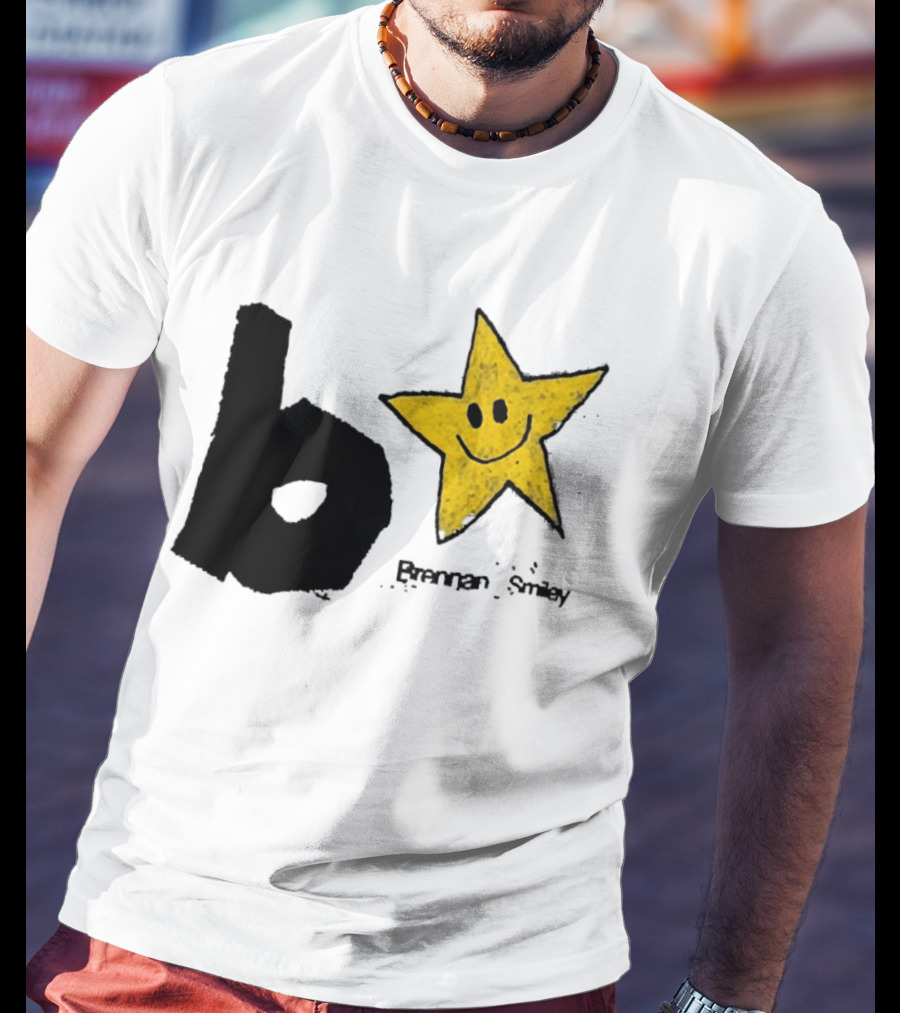 B Brennan Smiley Star T-Shirt