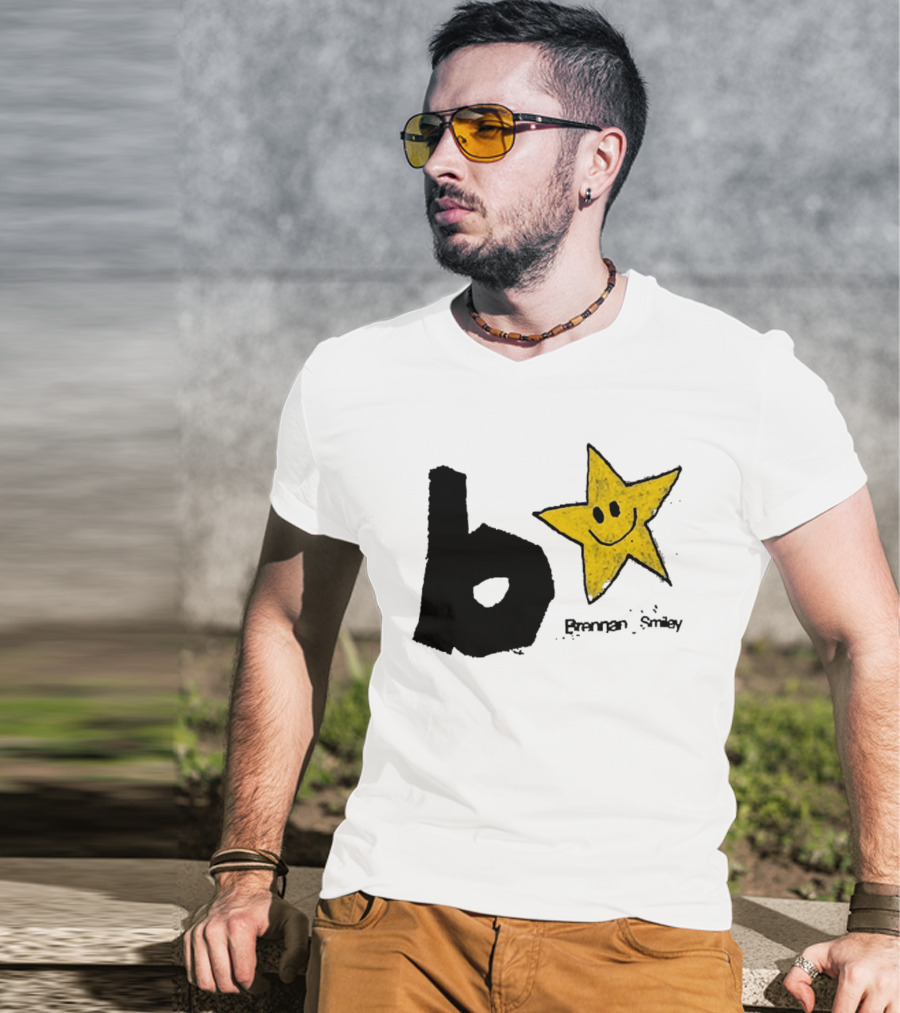 B Brennan Smiley Star T-Shirt