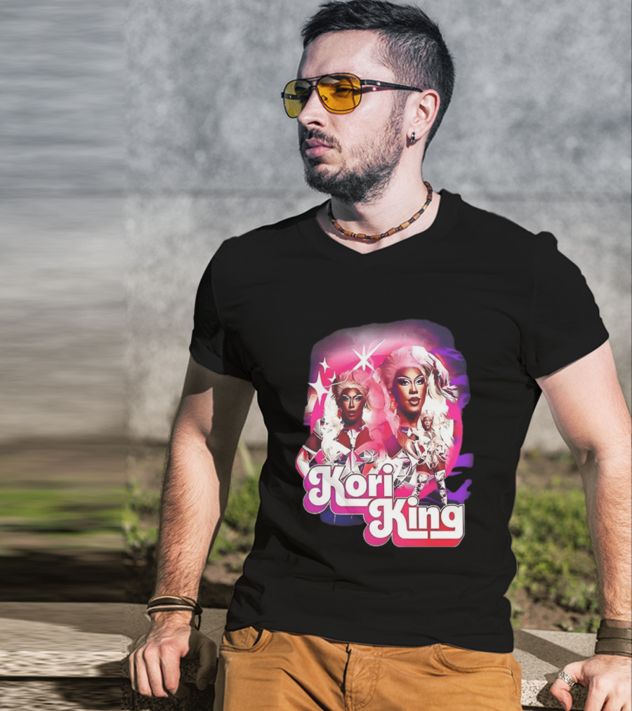 Kori King Collage Stars And Glamour T-Shirt