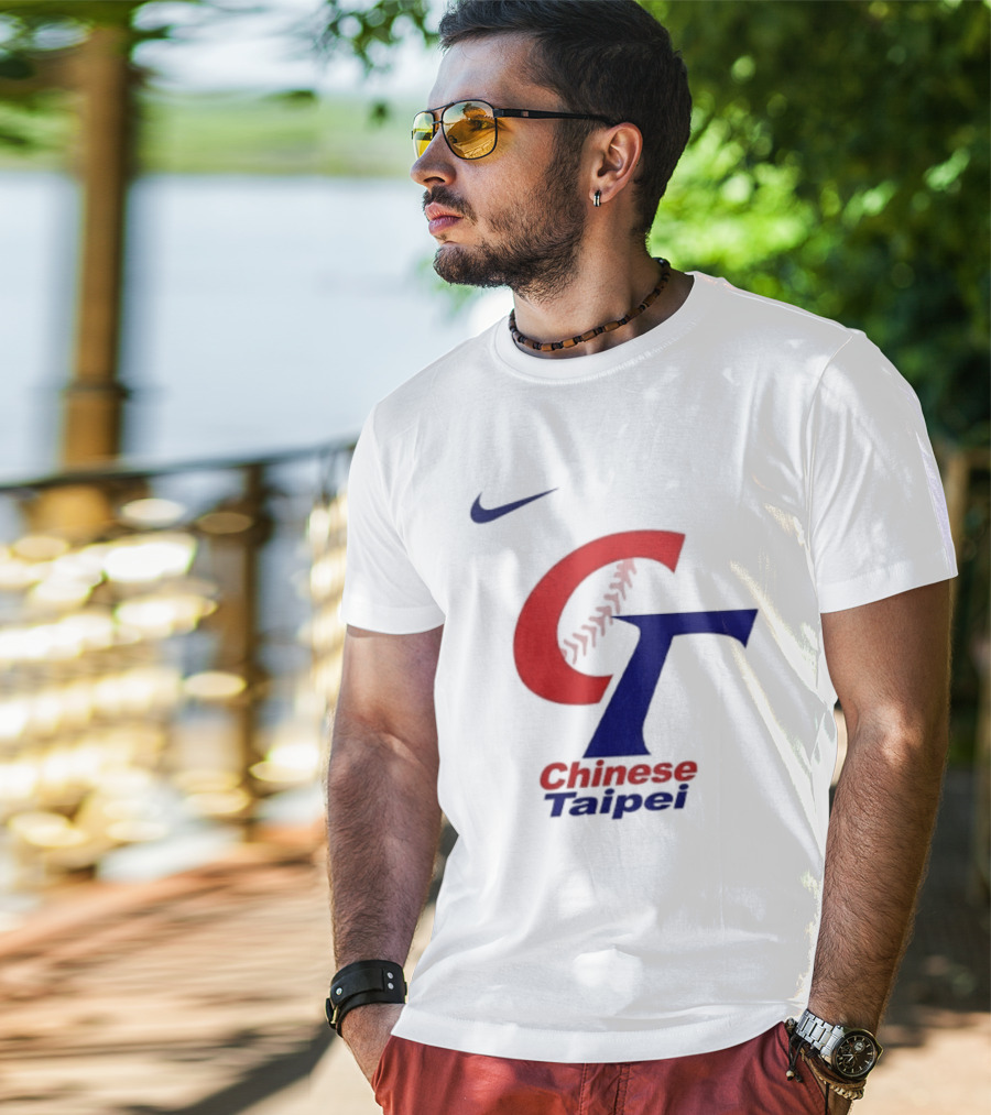 Chinese Taipei Special WBC 2026 Two Sided CT Baseball T-Shirt