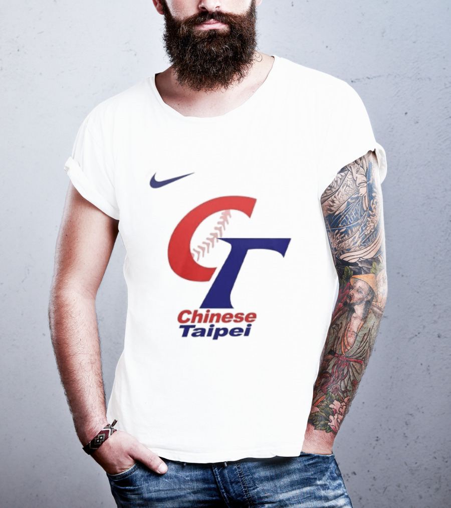 Chinese Taipei Special WBC 2026 Two Sided CT Baseball T-Shirt