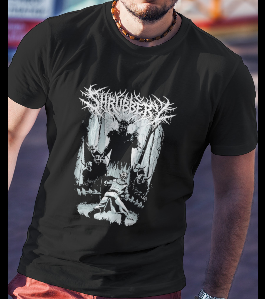 Nakatomi Inc Shrubbery Band Medieval Gothic T-Shirt