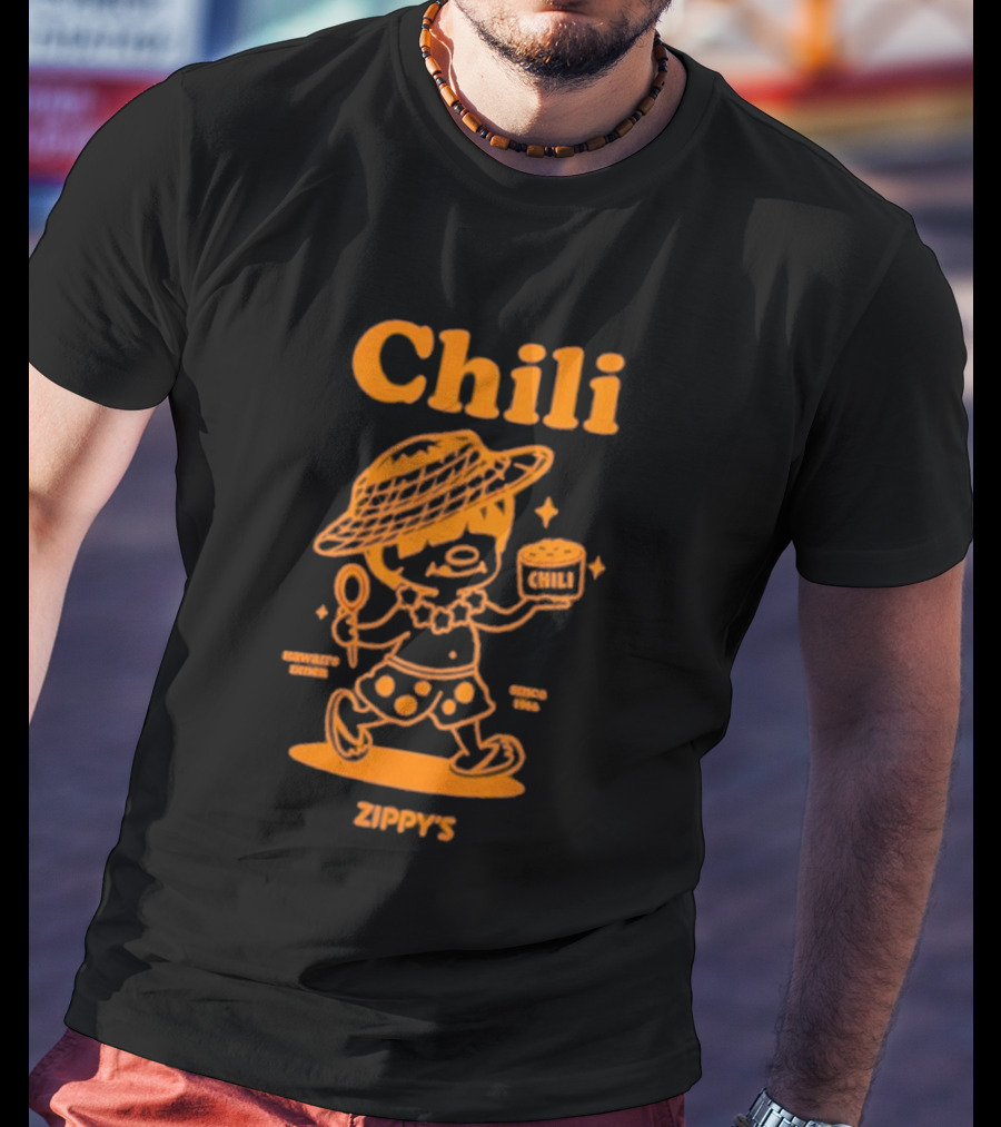 Zippys Moki Boy Chili 60th Anniversary T-Shirt