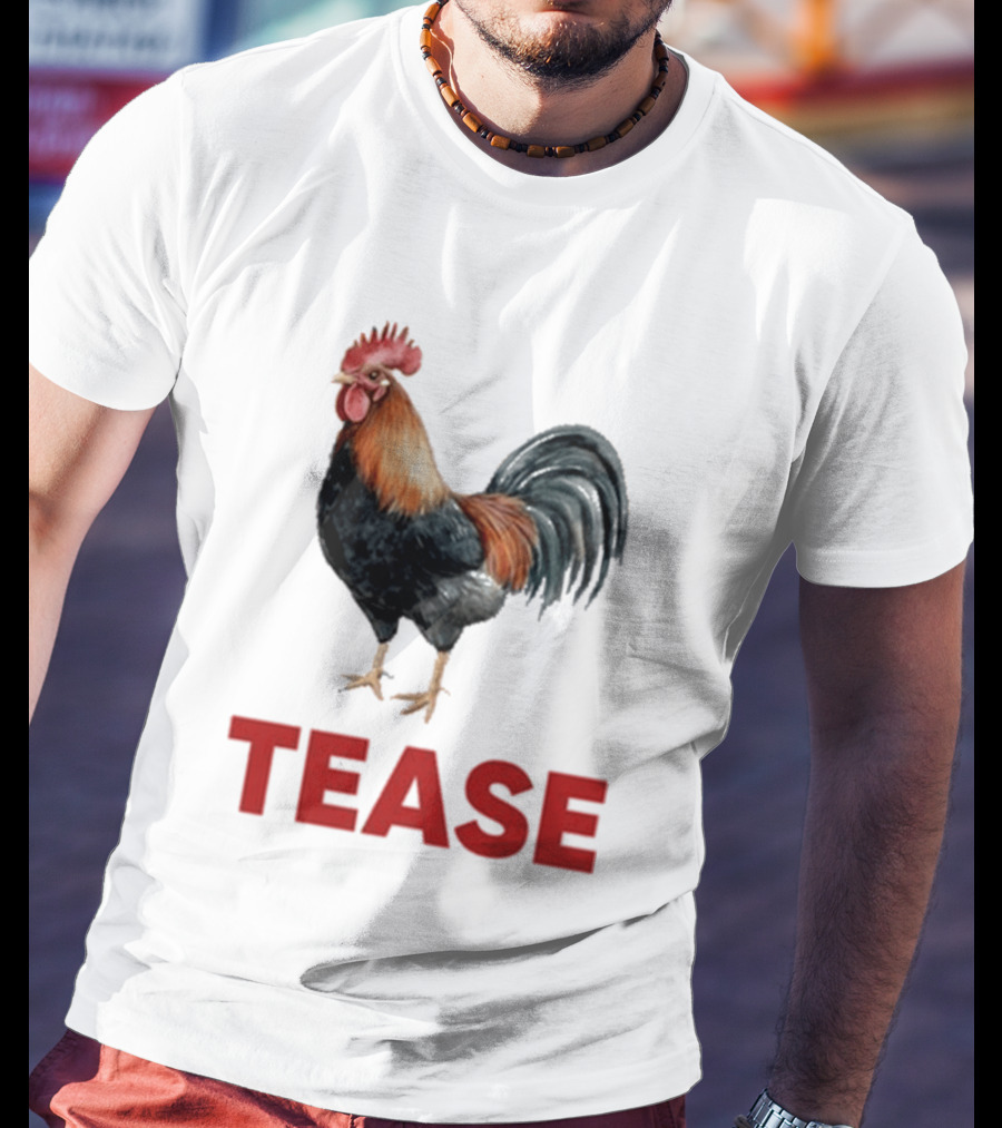 Miki Izumi Tease Rooster Chicken T-Shirt