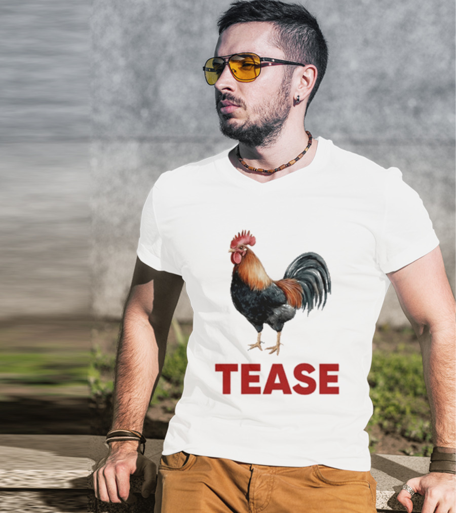 Miki Izumi Tease Rooster Chicken T-Shirt