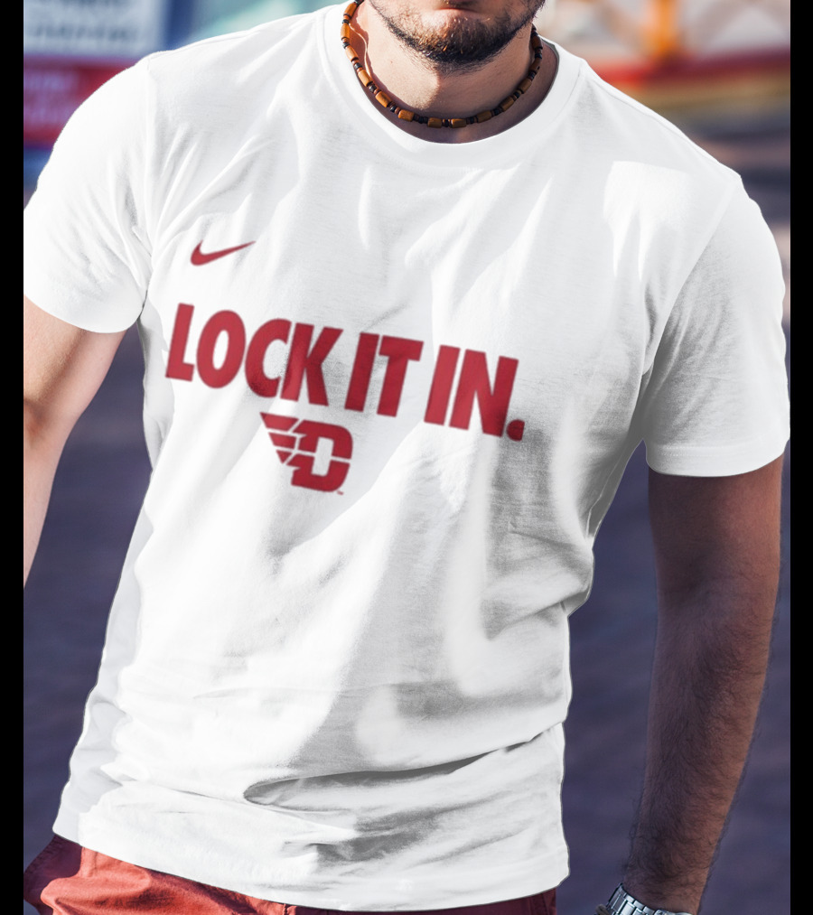 Nike Lock It In Dayton Flyers T-Shirt