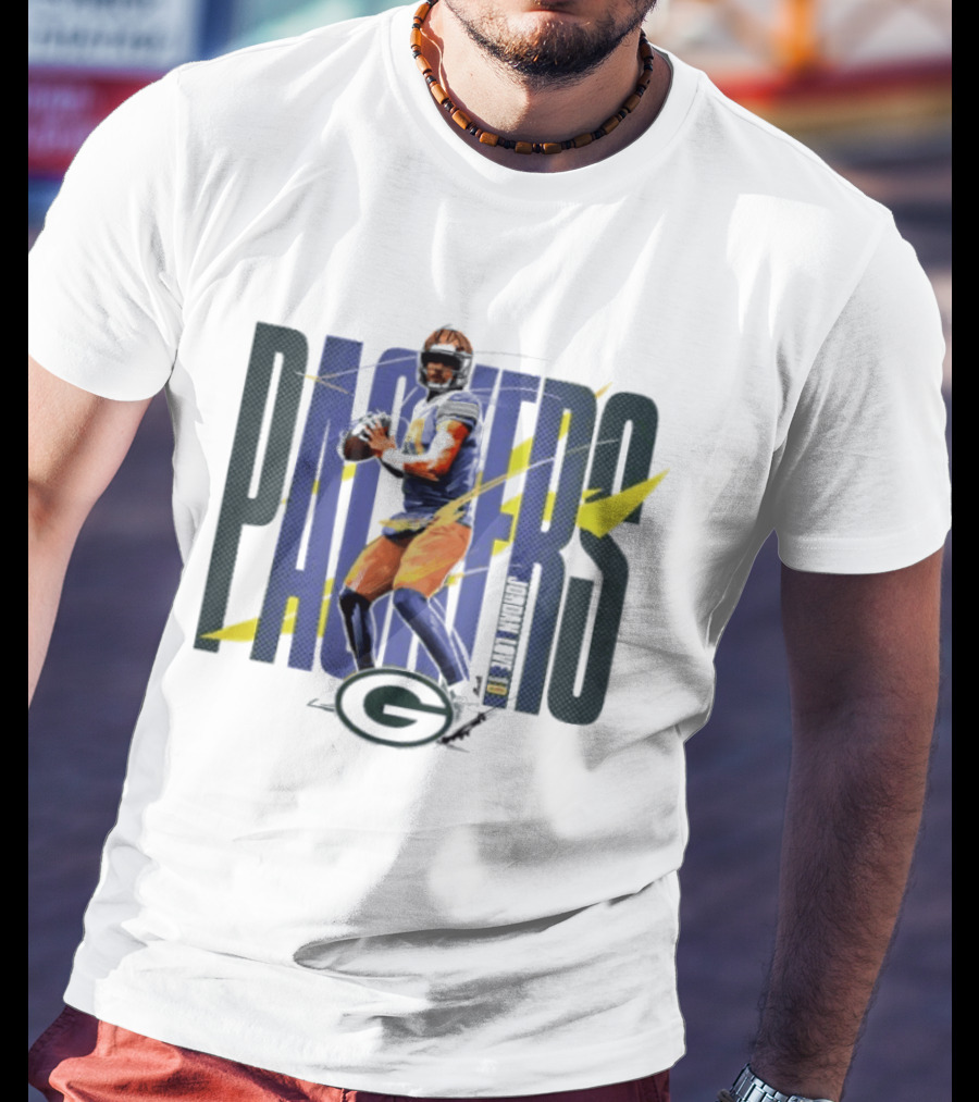 Packers Jordan Love Number 10 Green Bay Packers Player T-Shirt