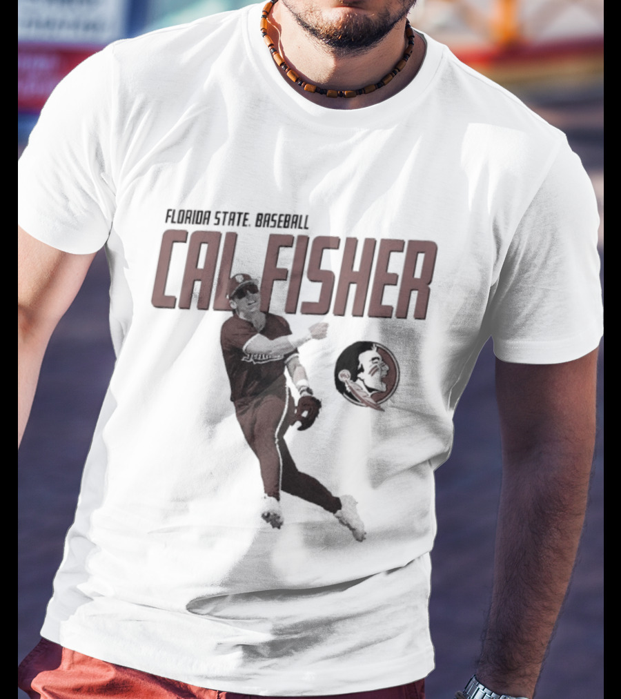 Florida State Seminoles Cal Fisher Baseball T-Shirt