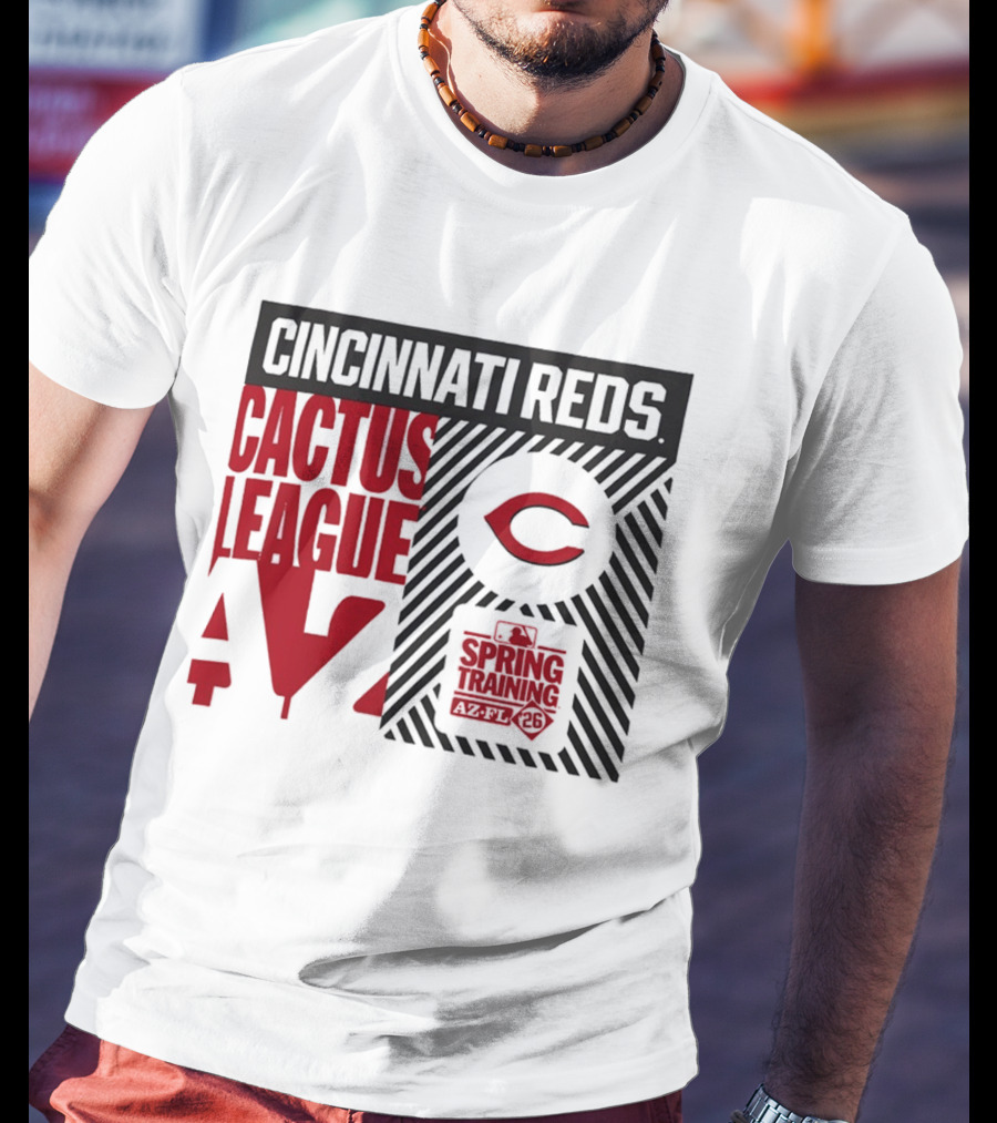 Cincinnati Reds Cactus League AZ 2026 Spring Training T-Shirt