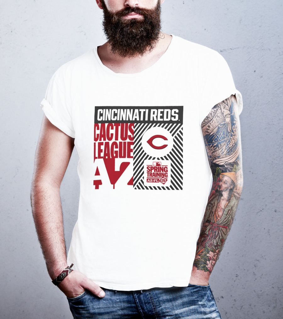 Cincinnati Reds Cactus League AZ 2026 Spring Training T-Shirt