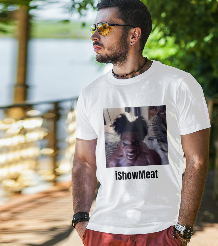 IShowMeat Viral Meme Image Popularity T-Shirt