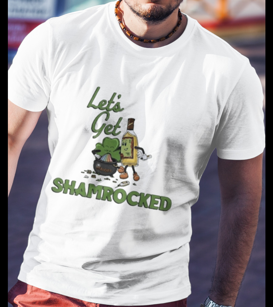 Let's Get Shamrocked Malört St. Patrick's Day T-Shirt