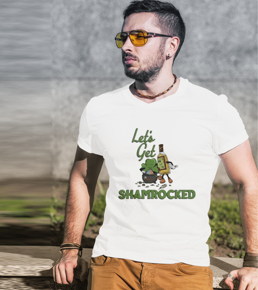 Let's Get Shamrocked Malört St. Patrick's Day T-Shirt