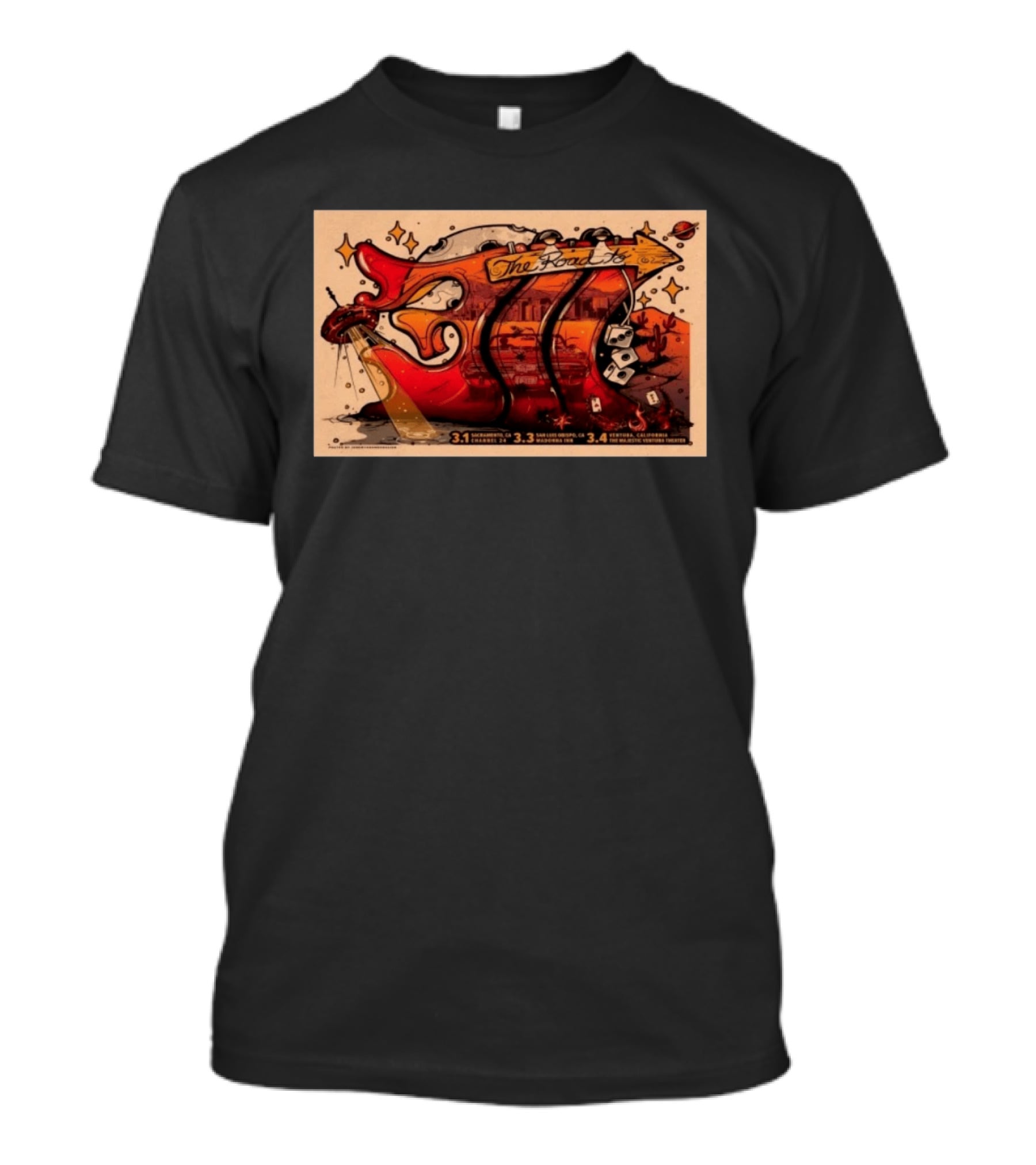 The Road To 311 March 3 San Luis Obispo 2026 Sacramento Ventura Tour Dates T-Shirt