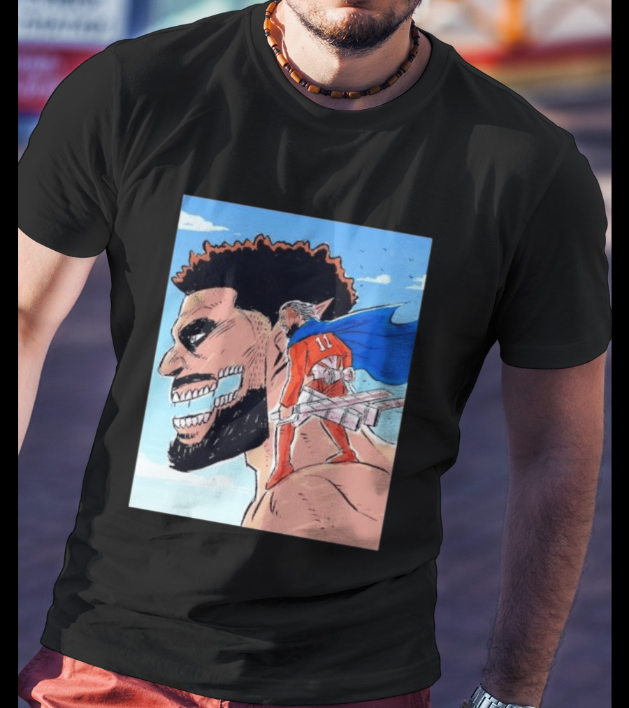 Attack On Titan Jalen Brunson New York Knicks T-Shirt