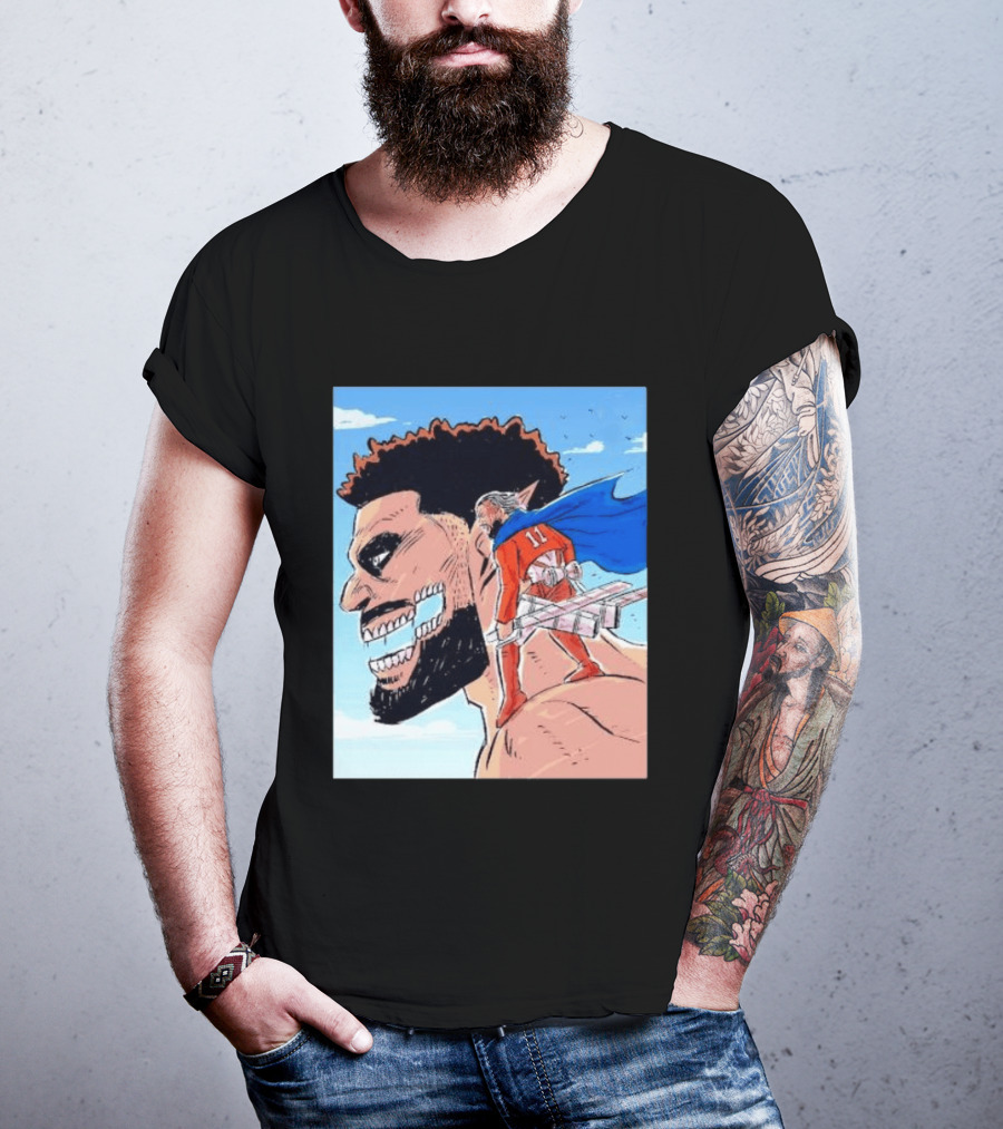 Attack On Titan Jalen Brunson New York Knicks T-Shirt