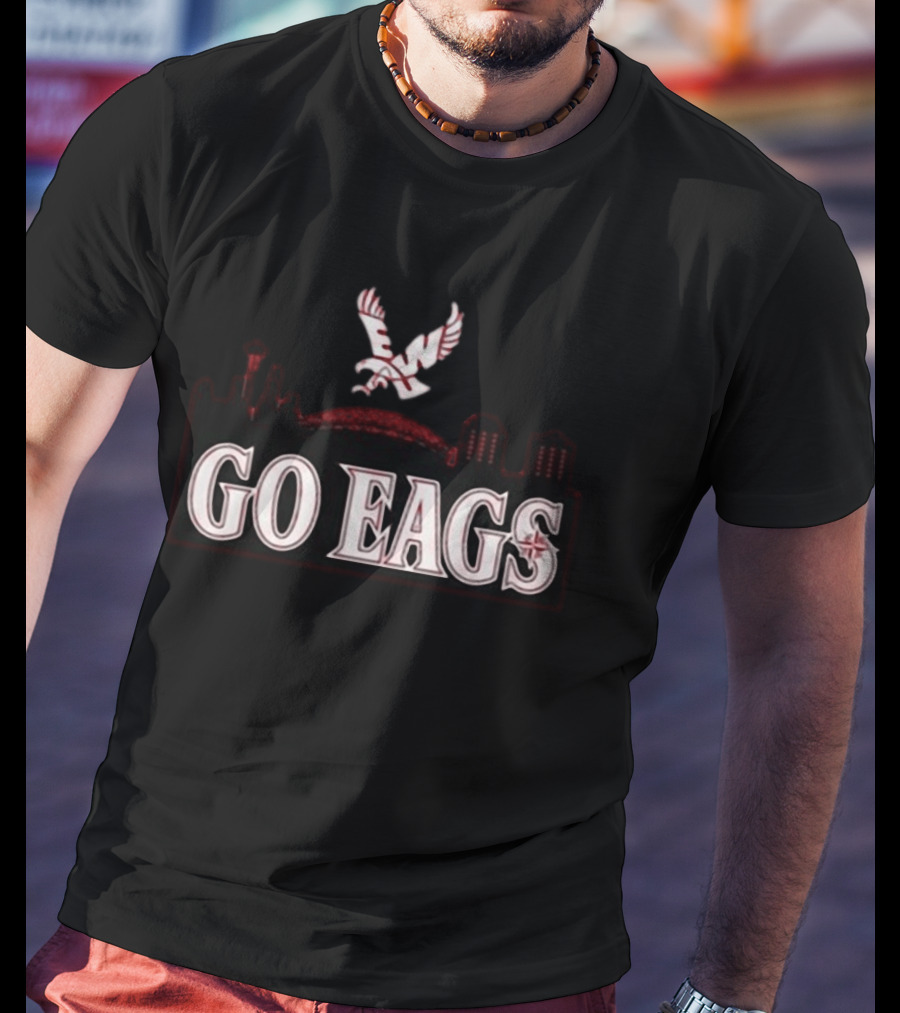 Go Eags EWU Mariners Skyline 2026 T-Shirt
