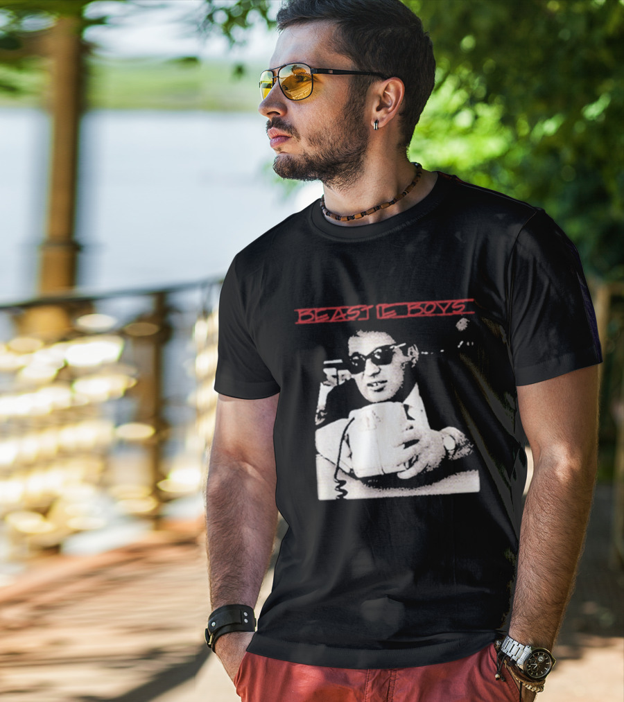 Beastie Boys Ill Communication Album Cover Art With Iconic Photo T-Shirt