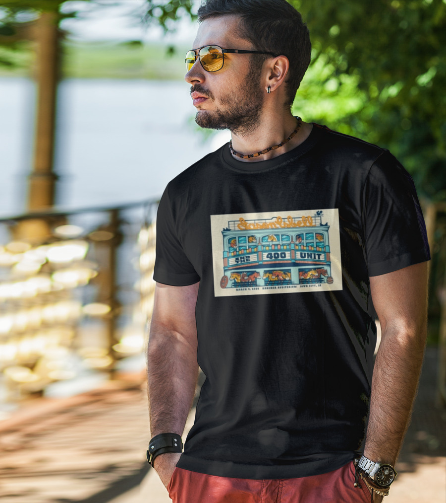 Jason Isbell And The 400 Unit Hancher Auditorium Iowa City March 4 2026 Horse Carousel T-Shirt