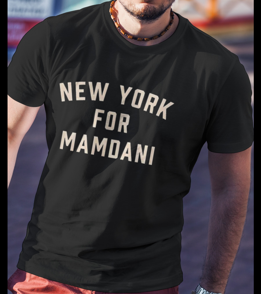 New York For Mamdani 2025 Voted T-Shirt