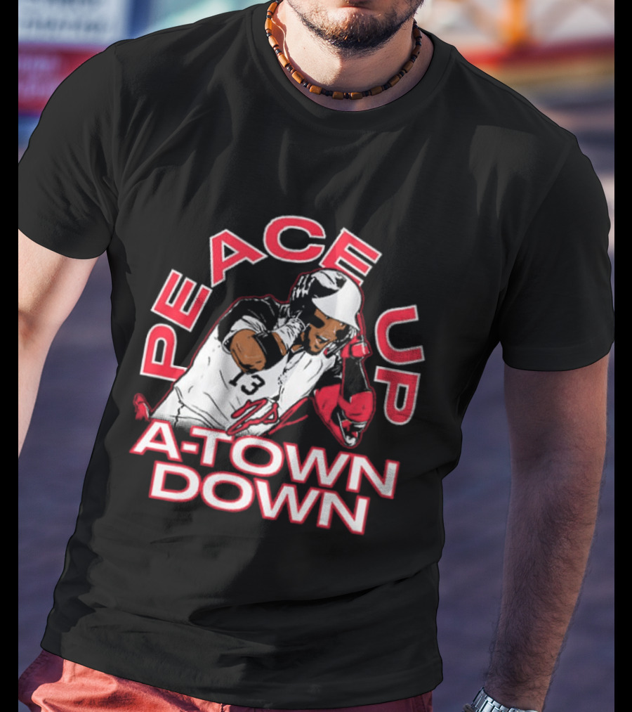 Ronald Acuna Jr Peace Up A Town Down T-Shirt