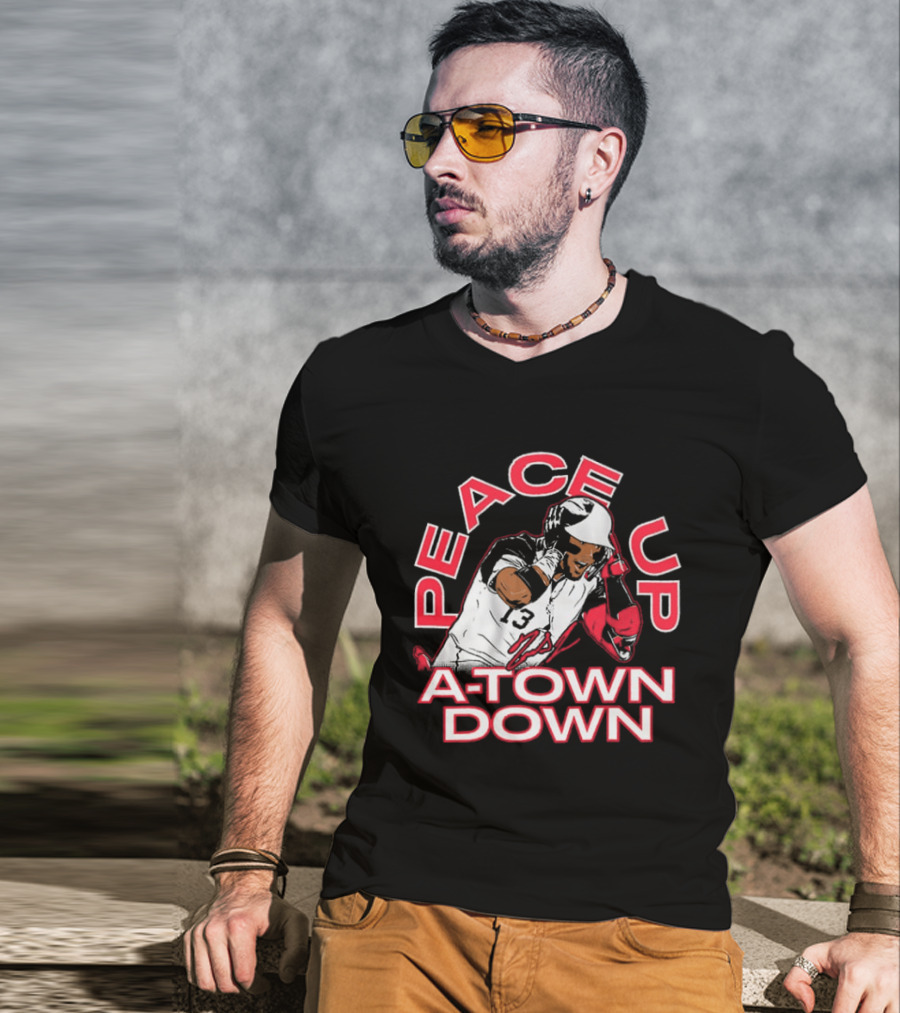 Ronald Acuna Jr Peace Up A Town Down T-Shirt
