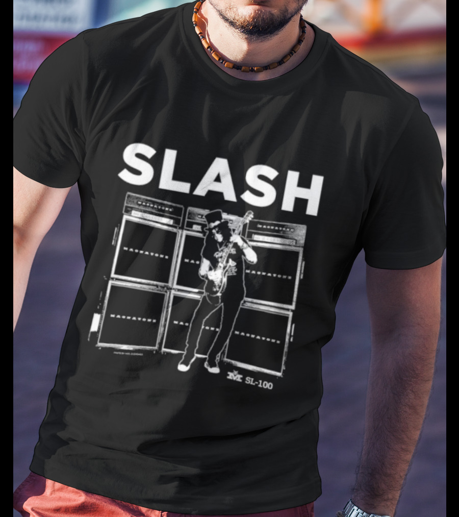 Slash Magnatone SL 100 Amplifiers Photographed T-Shirt