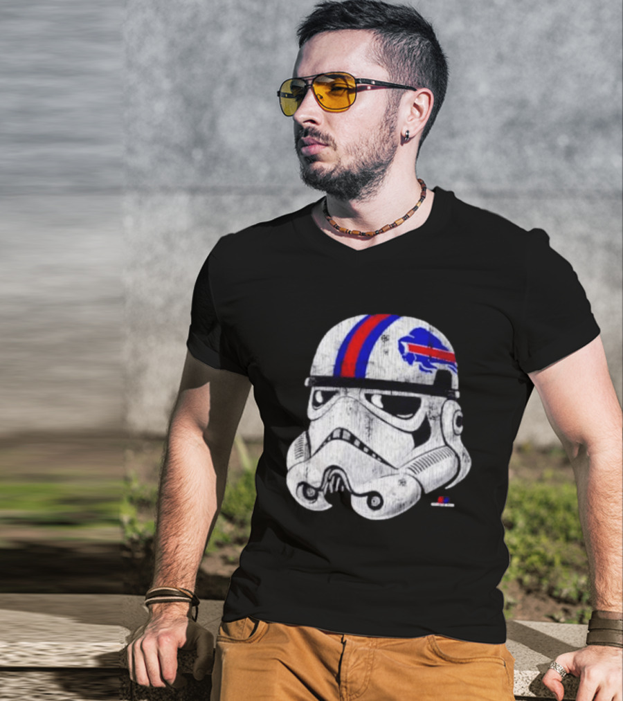 Buffalo Bills Storm Trooper Helmet Mafia T-Shirt