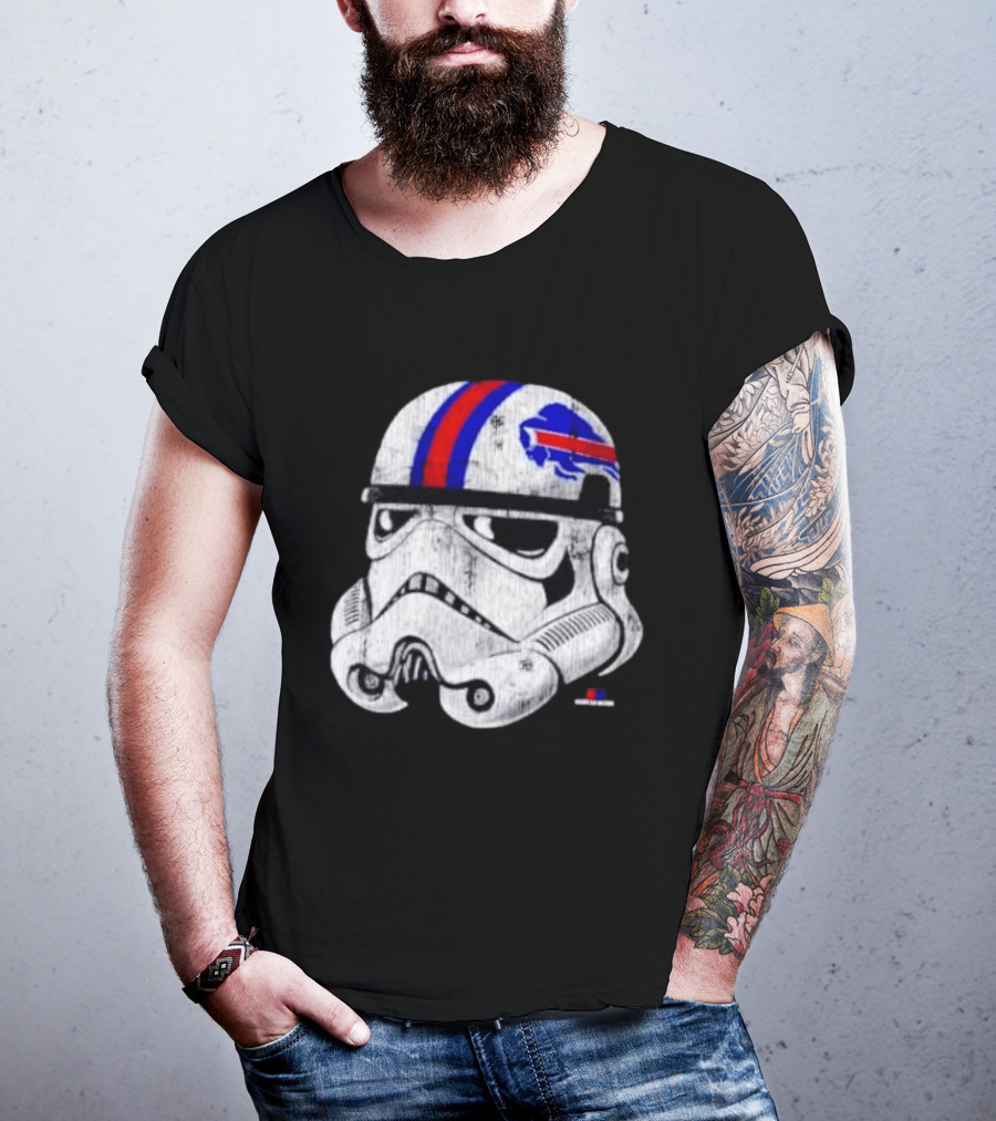 Buffalo Bills Storm Trooper Helmet Mafia T-Shirt