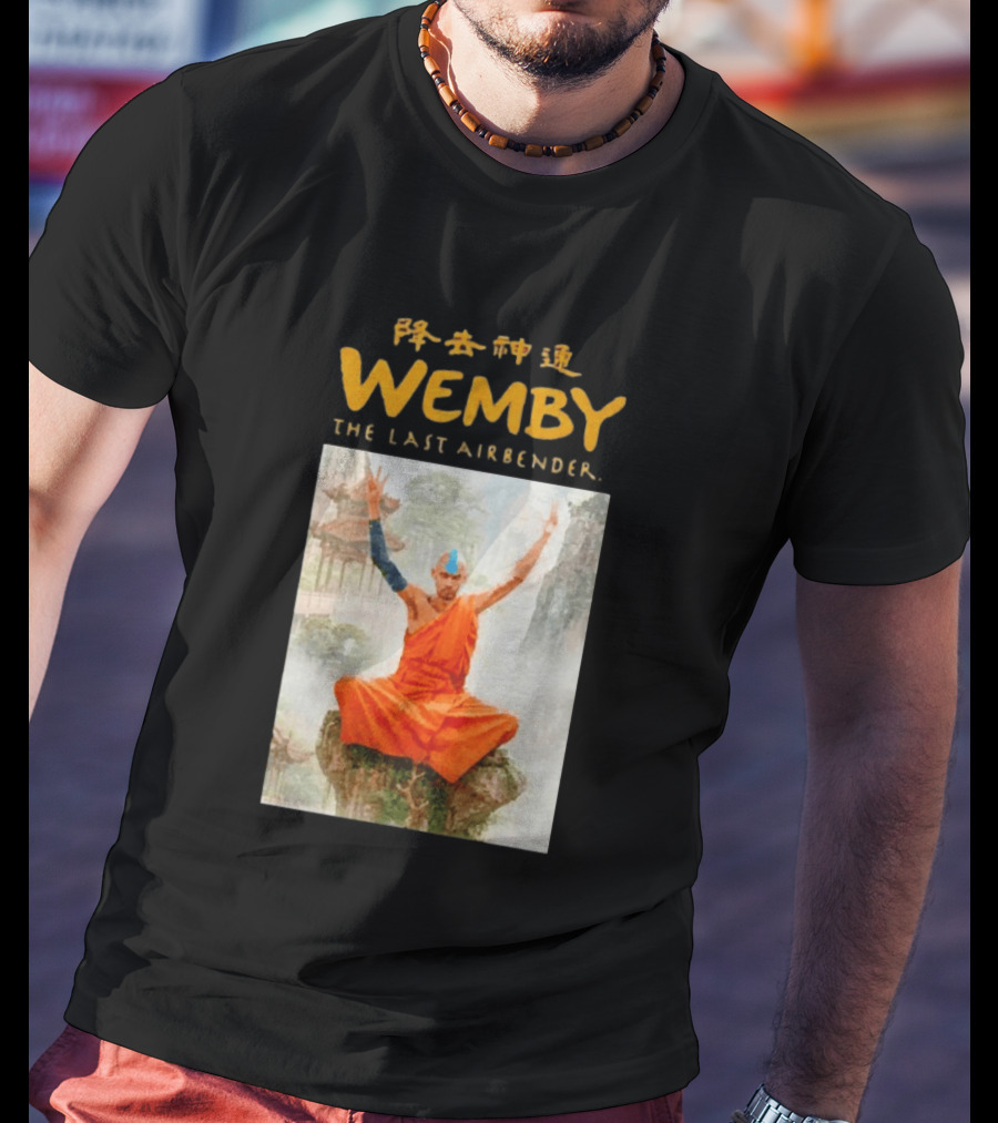 Wemby The Last Airbender Avatar Parody Monk T-Shirt