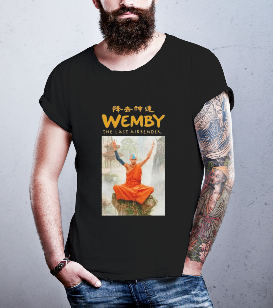 Wemby The Last Airbender Avatar Parody Monk T-Shirt