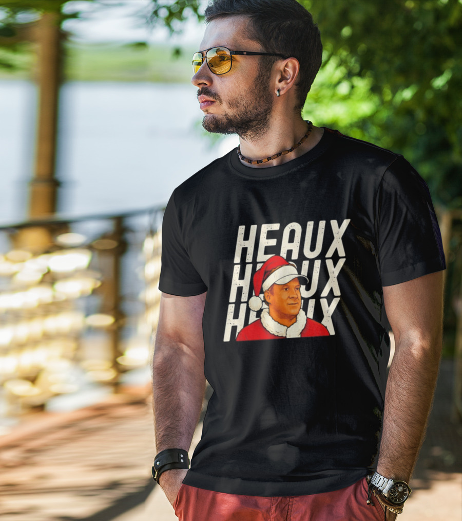 HEAUX HEAUX HEAUX Lane Kiffin Santa Hat T-Shirt