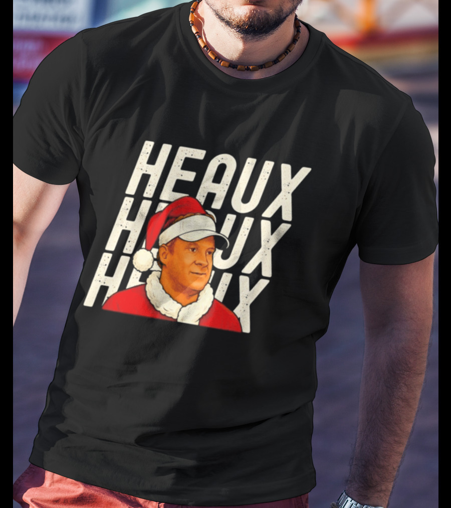 HEAUX HEAUX HEAUX Lane Kiffin Santa Hat T-Shirt