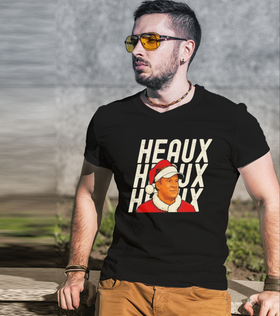 HEAUX HEAUX HEAUX Lane Kiffin Santa Hat T-Shirt