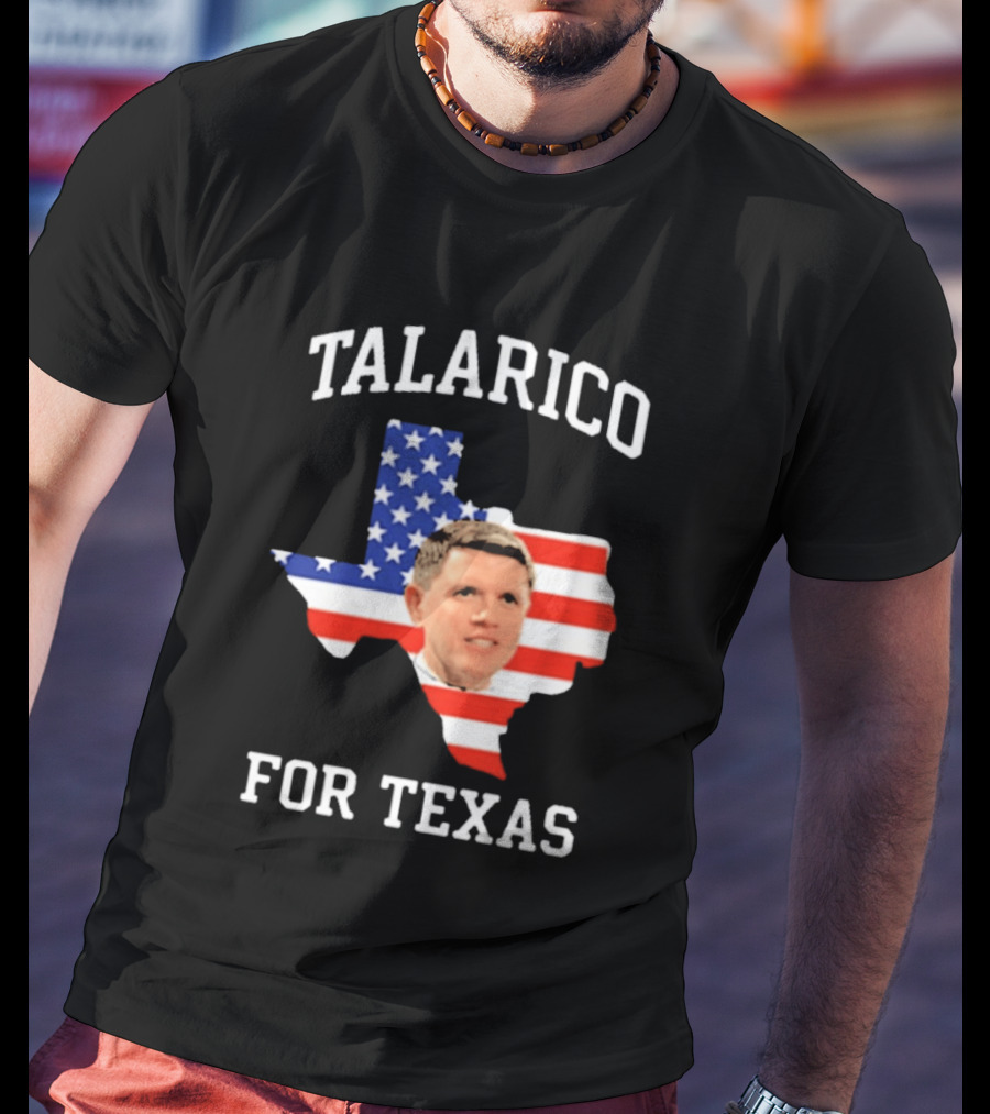 Talarico For Texas American Flag Campaign T-Shirt