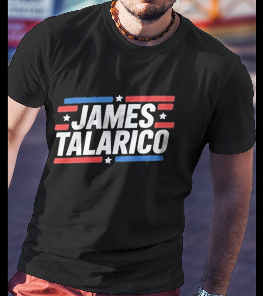 James Talarico Texas Political Red White Blue Campaign T-Shirt
