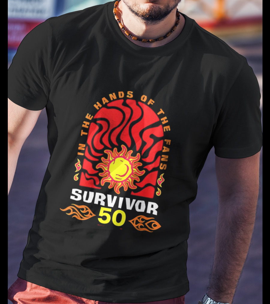 Survivor 50 In The Hands Of The Fans Tropical Sun T-Shirt