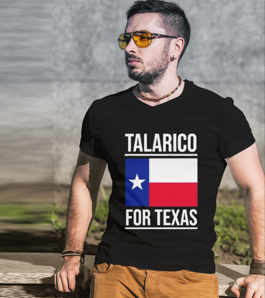 Talarico For Texas Senate Texas Flag Star T-Shirt